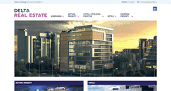 Desktop Screenshot of deltarealestate.rs